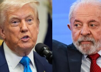 Lula e Trump discutem fim de sobretaxa e combate ao crime em telefonema